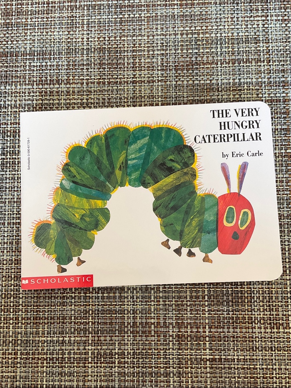 Scholastic The Very Hungry Caterpillar Board Book - NWT